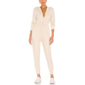 We Wore What Leisure Jumpsuit Ivory